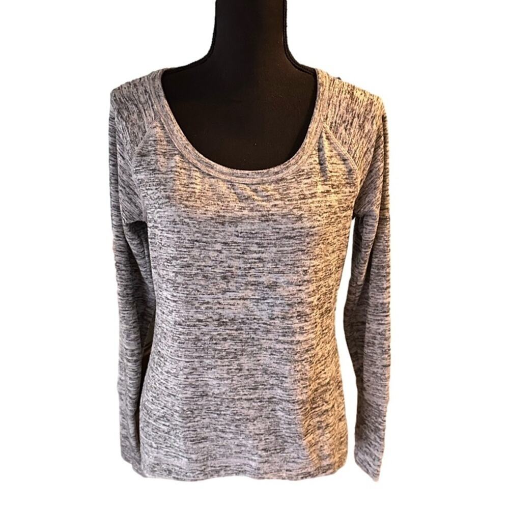 Athleta Grey Longsleeve Sweatshirt